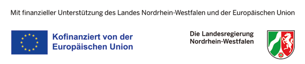 Kofinanziert von der Europäischen Union und der Landesregierung Nordrhein-Westfalen