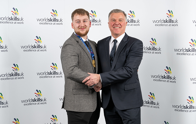 Gold Medallist of WorldSkills UK Welding Competition